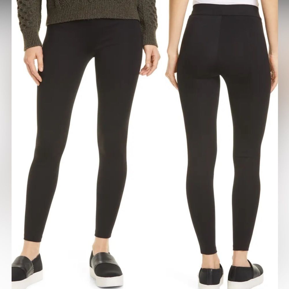 Women’s Black Vince Stretch Leggings Size Medium